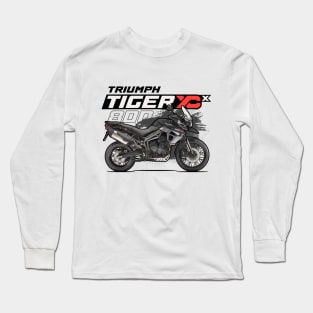 Tiger 800 XCx - Black Long Sleeve T-Shirt